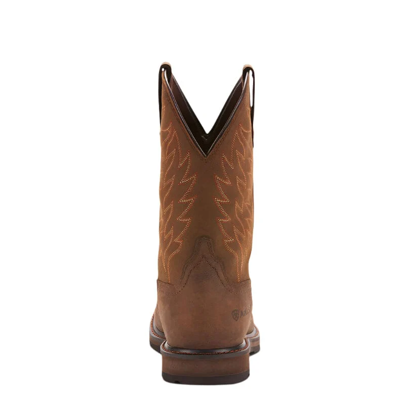 Ariat Men's Groundbreaker Wide Square Toe Waterproof Work Boot 10024984 - Image 3
