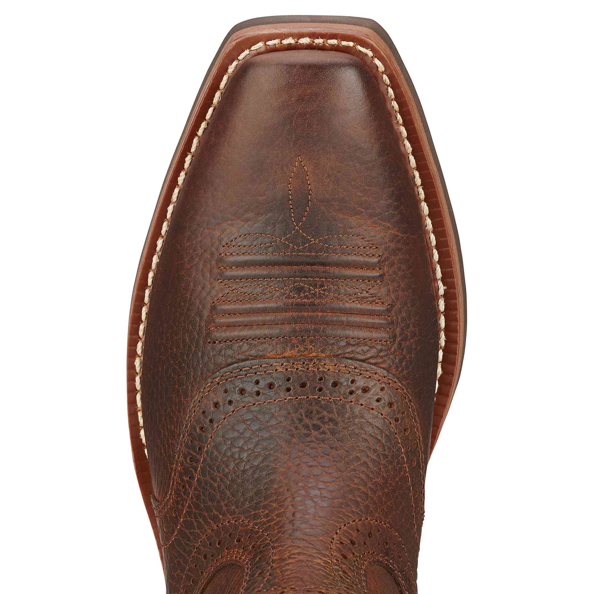 Ariat Men's Brown Oiled Rowdy Heritage Roughstock Western Work Boots 10002227 - Image 4
