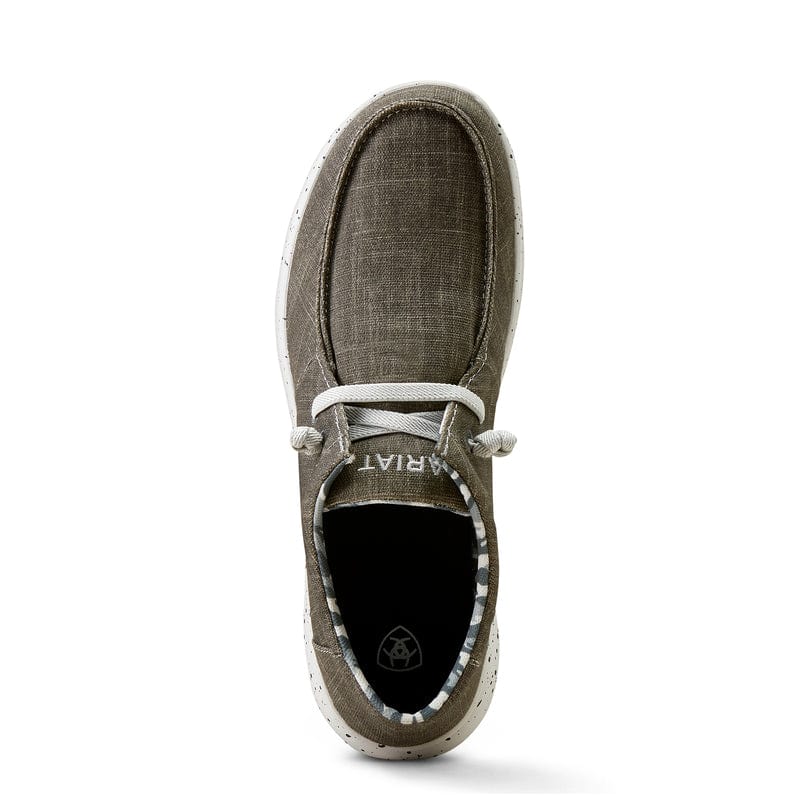 Ariat Men's Hilo Grey Noir Slip On Shoes 10050943 - Image 4