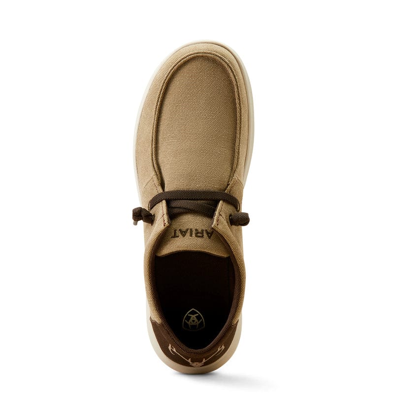 Ariat Men's Hilo Tan & Deer Skull Slip On Shoes 10050945 - Image 4