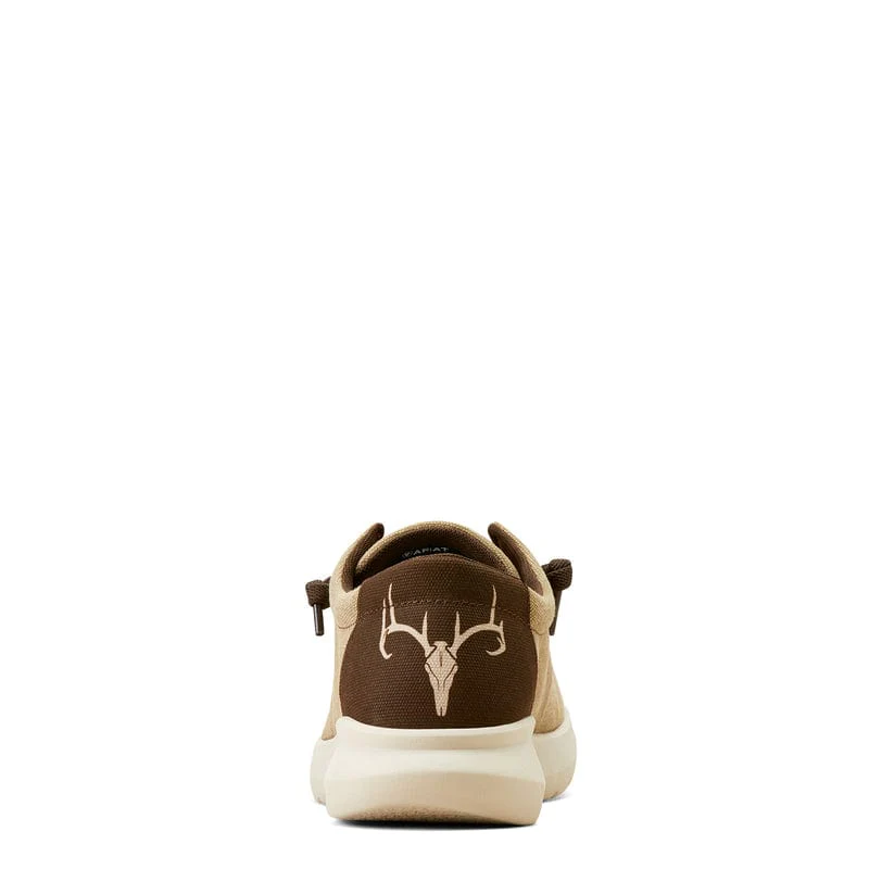 Ariat Men's Hilo Tan & Deer Skull Slip On Shoes 10050945 - Image 5