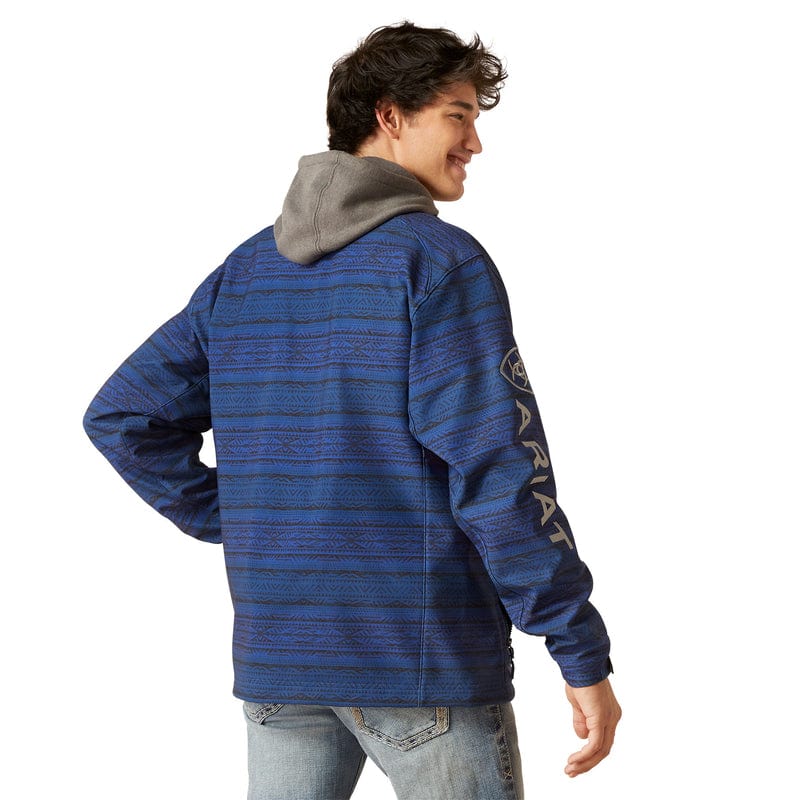 Ariat Men's Logo 2.0 Midsummer Night Rock Climb Softshell Jacket 10046789 - Image 4