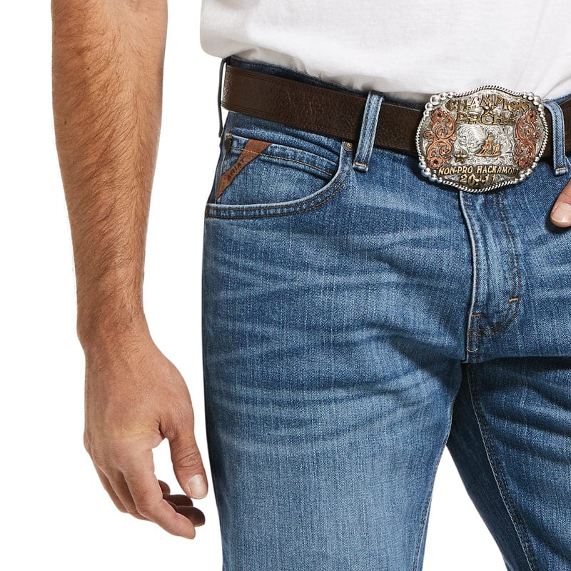 Ariat Men's M2 Brandon Relaxed Stretch Legacy Boot Cut Jeans 10022783 - Image 5