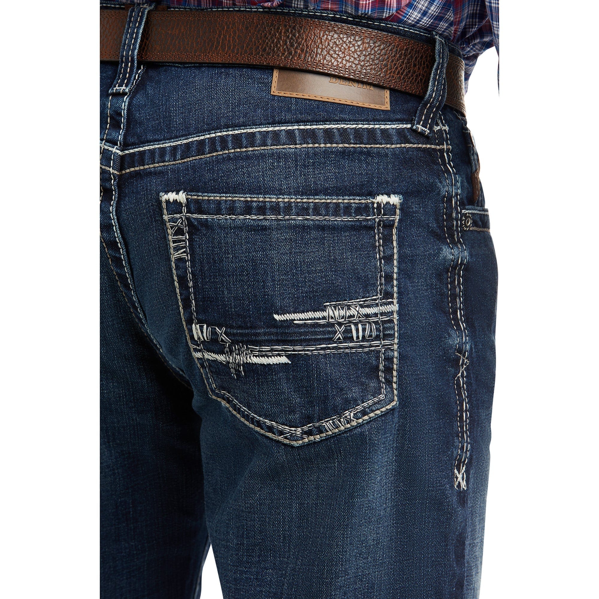 Ariat Men's M4 Adkins Turnout Stretch Boot Cut Jeans 10021767 - Image 4