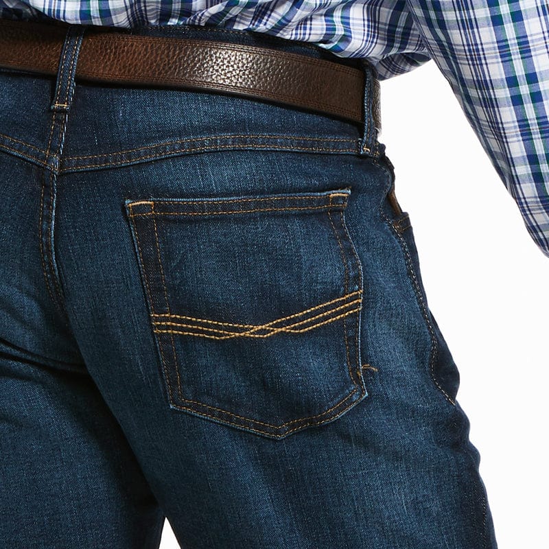 Ariat Men's M5 Slim Stretch Legacy Straight Leg Jeans 10022784 - Image 4