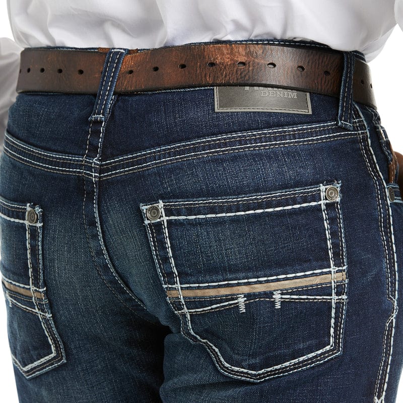 Ariat Men's M5 Slim Stretch Coltrane Stackable Straight Leg Jeans 10032088 - Image 3