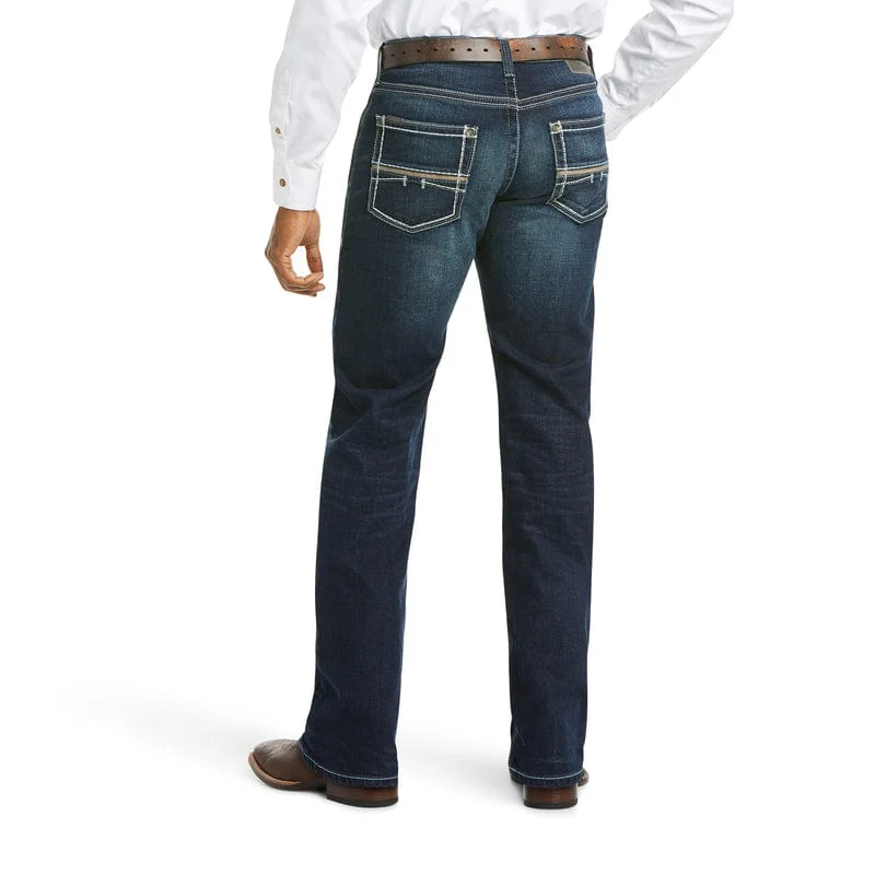 Ariat Men's M5 Slim Stretch Coltrane Stackable Straight Leg Jeans 10032088 - Image 6