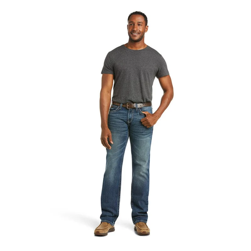 Ariat Men's M7 Rocker Stretch Coltrane Stackable Straight Leg Jeans 10027748 - Image 6