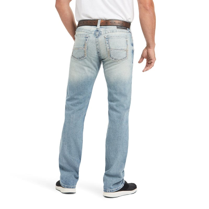 Ariat Men's M7 Rocker Stretch Stirling Shasta Stackable Straight Leg Jeans 10031997 - Image 2