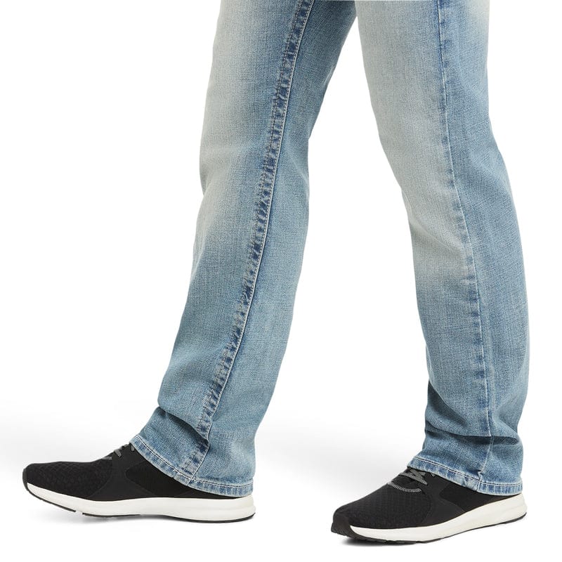 Ariat Men's M7 Rocker Stretch Stirling Shasta Stackable Straight Leg Jeans 10031997 - Image 6