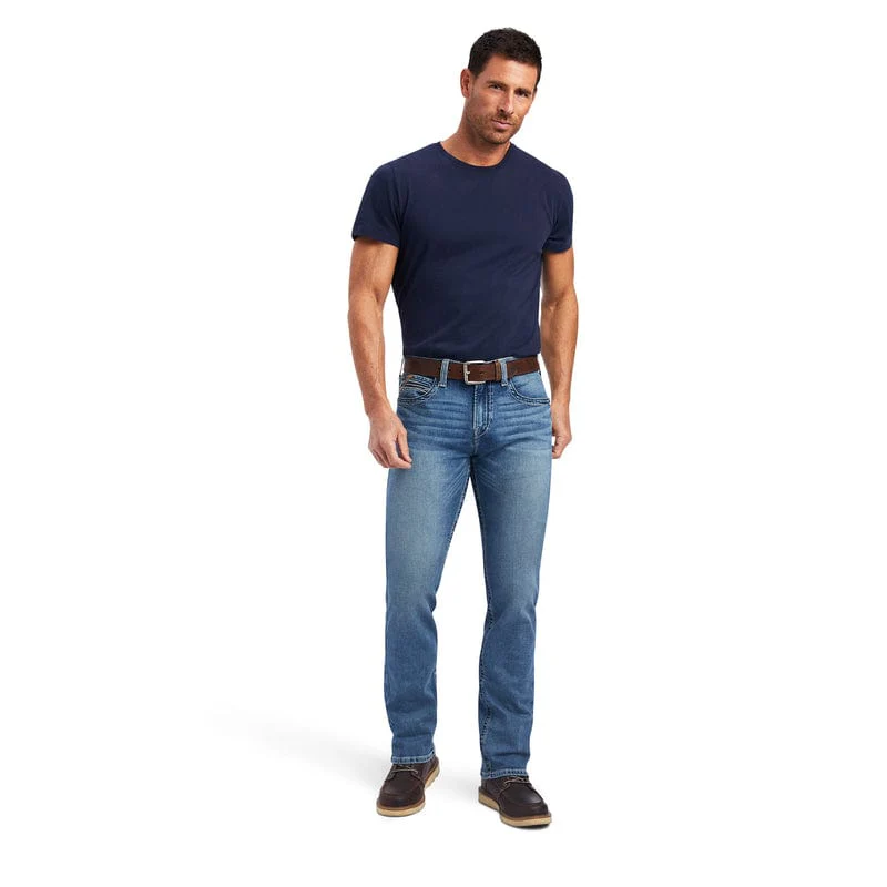 Ariat Men's M7 Slim Wessley Gaviota Straight Leg Jeans 10042206 - Image 3