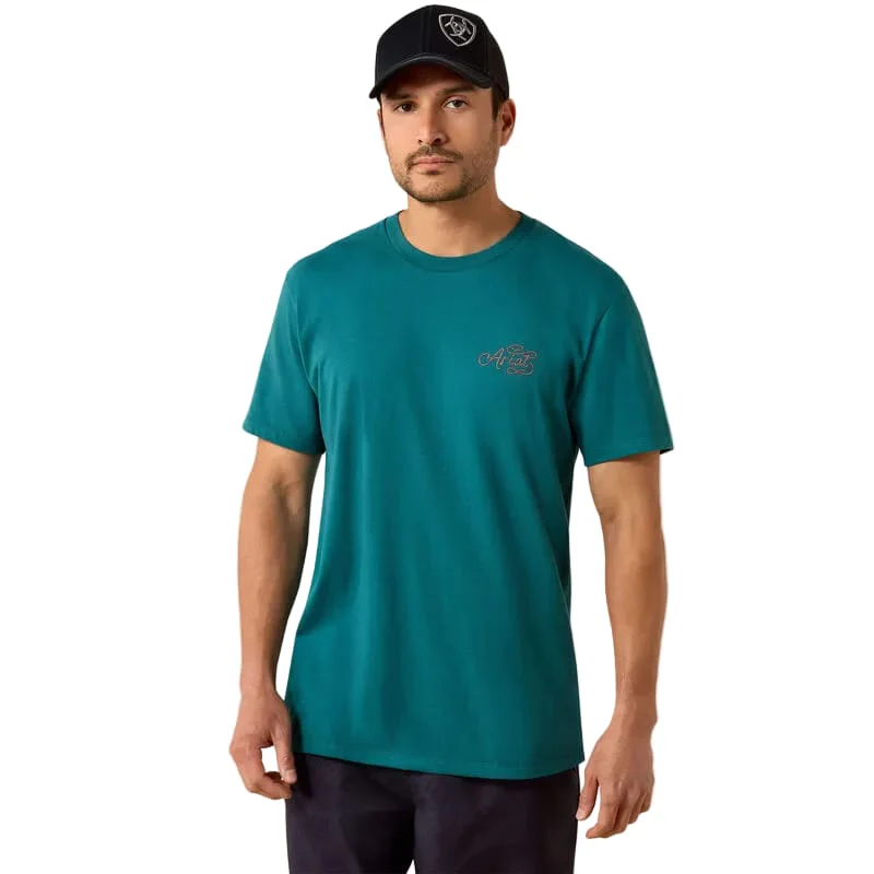 Ariat Men's Mediterranean Cattle Skull Freedom T-Shirt 10071194