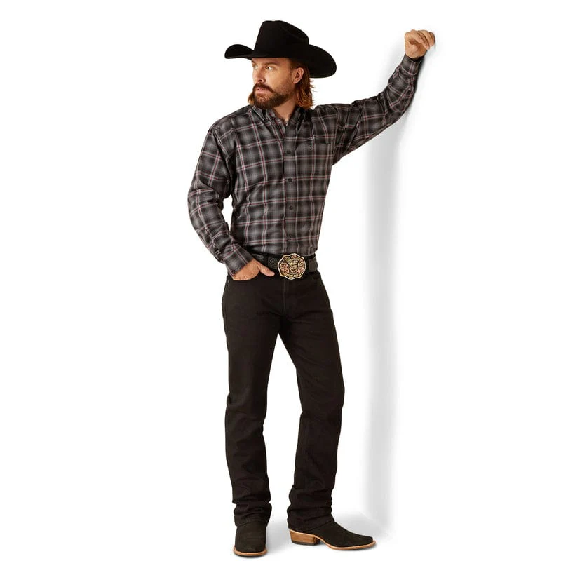 Ariat Men's Pro Series Newton Classic Fit Long Sleeve Western Shirt 10047333 - Image 4