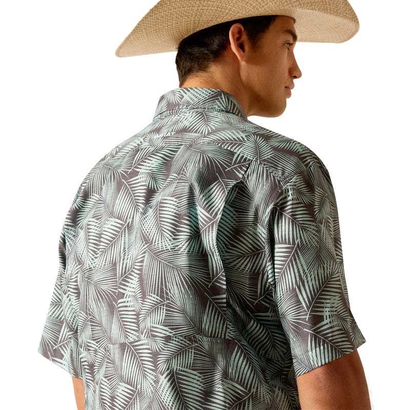 Ariat Men's Pro Series VentTEK Ebony Grey Short Sleeve Shirt 10048847 - Image 6