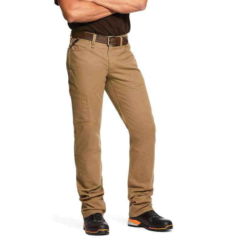 Ariat Men's Rebar M4 Low Rise DuraStretch Made Tough Stackable Straight Leg Pants 10030239 - Image 2