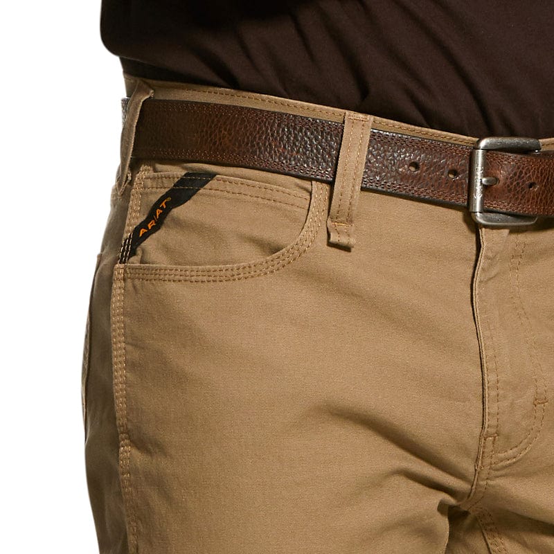 Ariat Men's Rebar M4 Low Rise DuraStretch Made Tough Stackable Straight Leg Pants 10030239 - Image 3