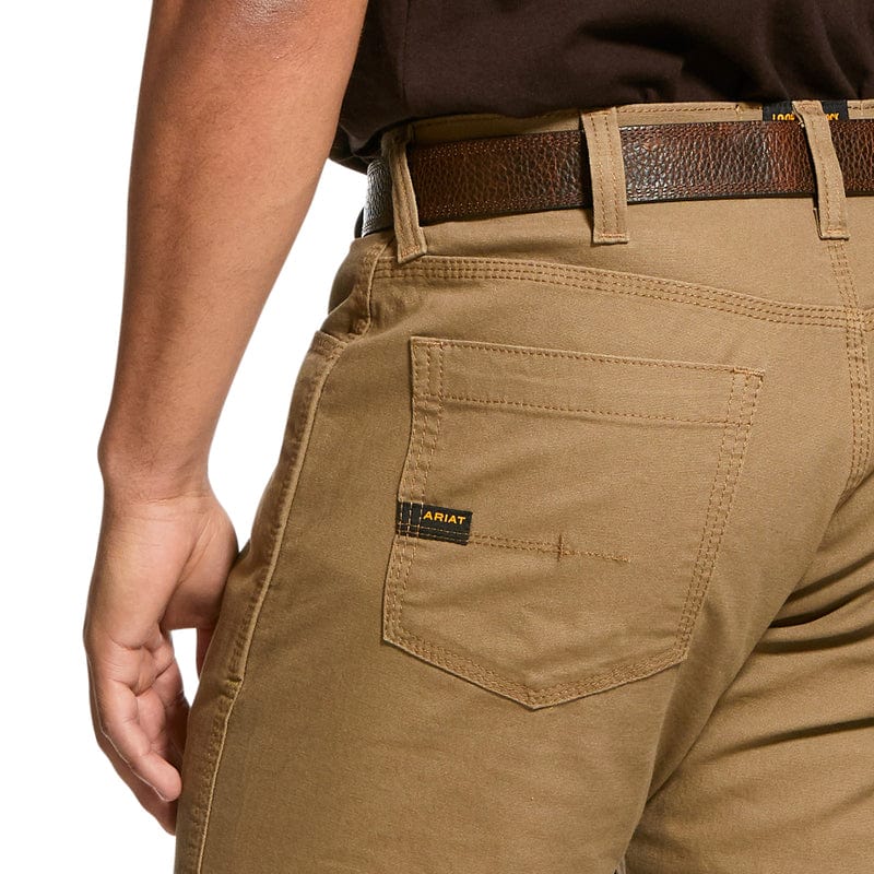 Ariat Men's Rebar M4 Low Rise DuraStretch Made Tough Stackable Straight Leg Pants 10030239 - Image 4