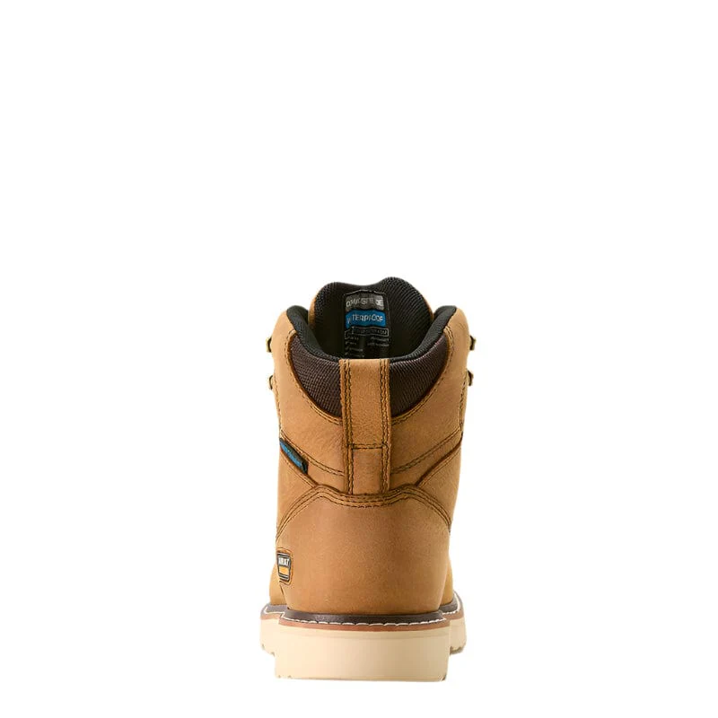 Ariat Women's Rebar Wedge Moc Toe Waterproof Composite Toe Work Boot 10053717 - Image 5