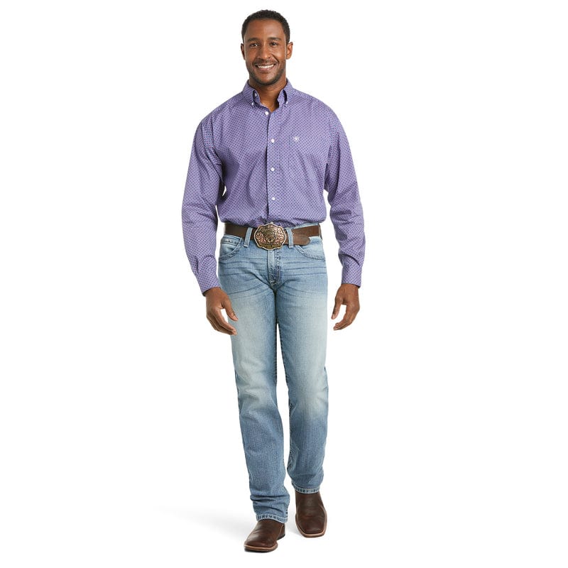 Ariat Men's Relaxed Stirling Stretch Shasta Boot Cut Jeans 10020942 - Image 3