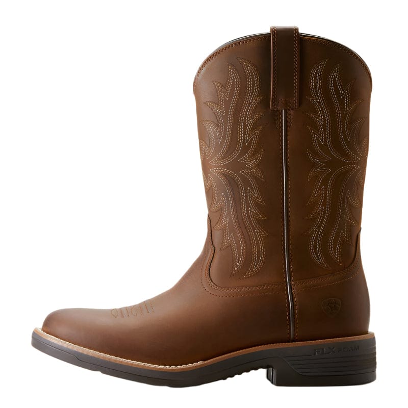 Ariat Men's Ridgeback Distressed Tan Round Toe Cowboy Boot 10053576 - Image 3