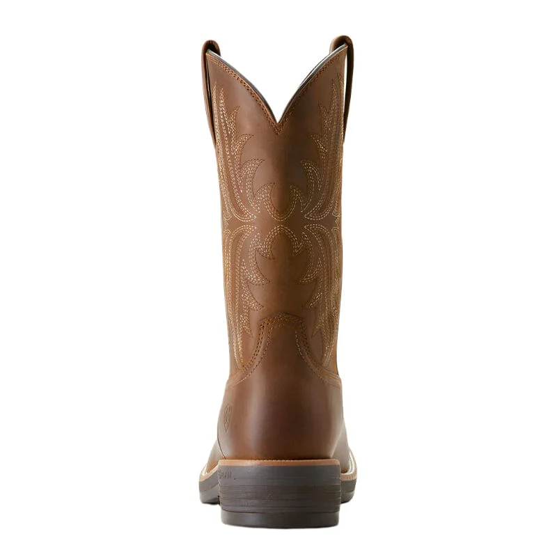 Ariat Men's Ridgeback Distressed Tan Round Toe Cowboy Boot 10053576 - Image 4