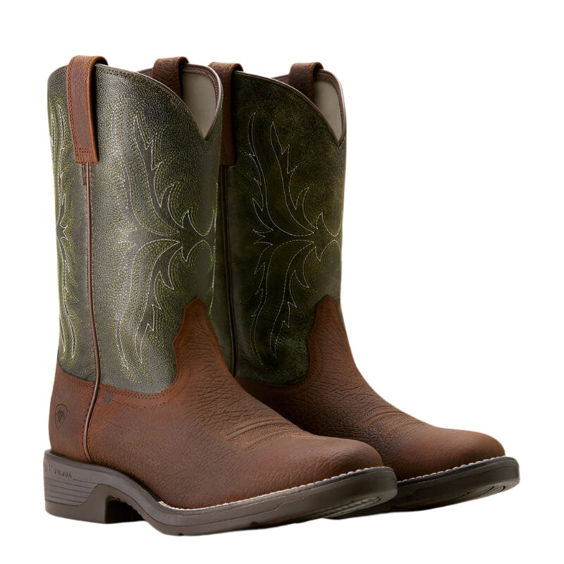 Ariat Men's Ridgeback Round Toe Toffee Brown Cowboy Boot 10053575 - Image 4