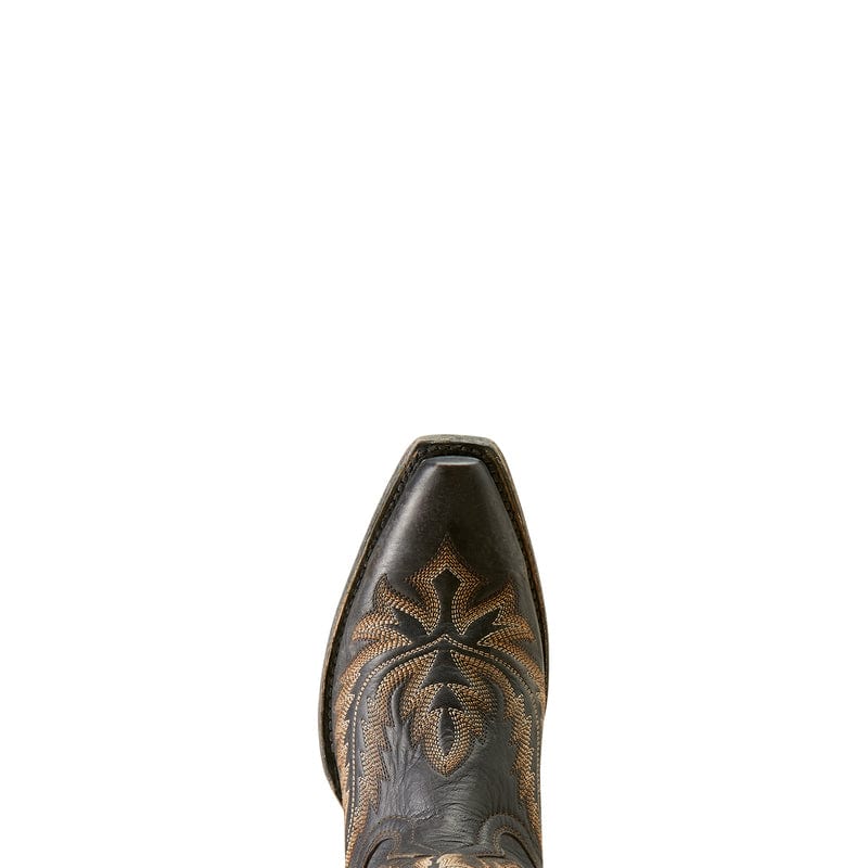 Ariat Men's Ryman Old West Black Snip Toe Western Boots 10051046 - Image 4