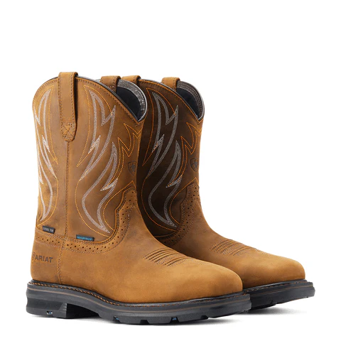 Ariat Men's Sierra Shock Shield Waterproof Steel Toe Work Boots 10044544 - Image 6