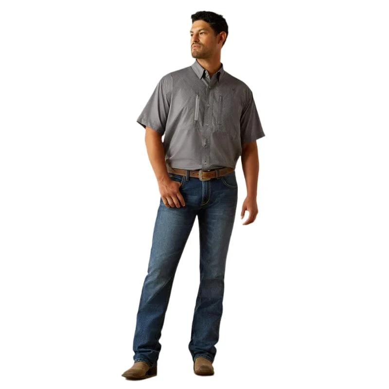 Ariat Men's Skyride VentTek Short Sleeve Button Down Shirt 10058815 - Image 3