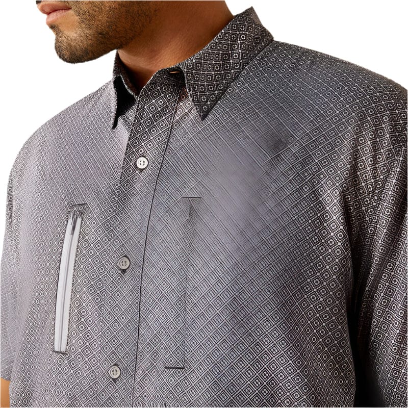 Ariat Men's Skyride VentTek Short Sleeve Button Down Shirt 10058815 - Image 4