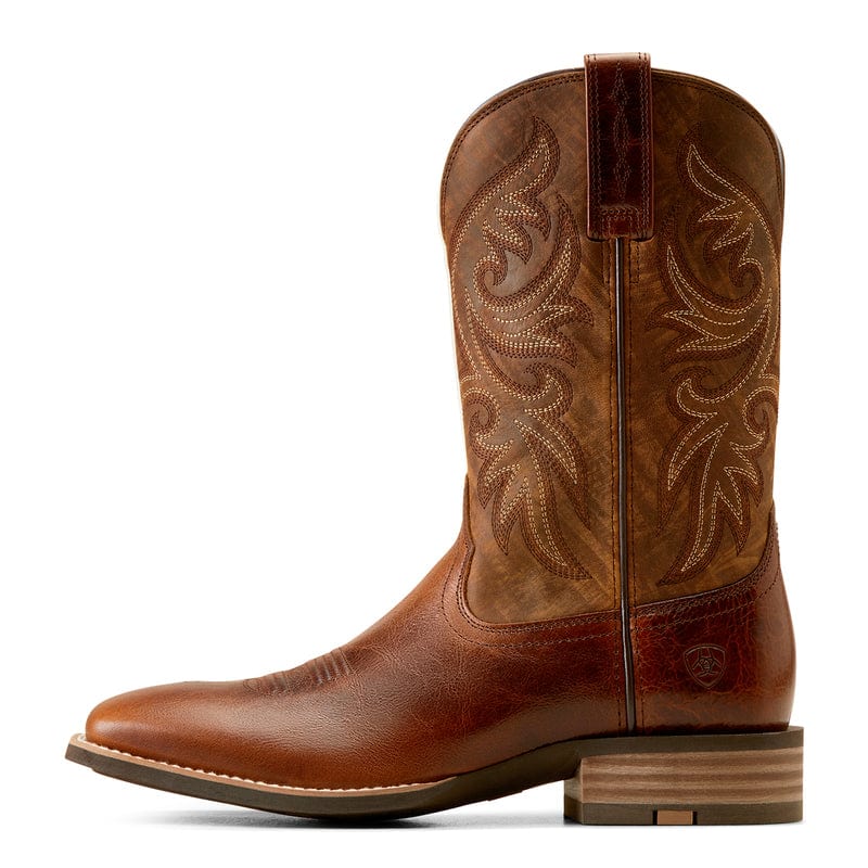 Ariat Men's Slingshot Beasty Brown/Rugged Tan Square Toe Cowboy Boots 10050936 - Image 3