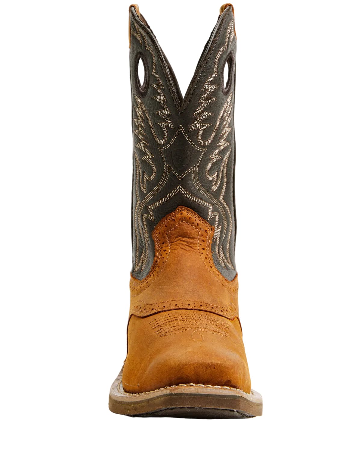 Ariat Men's Status Brown Heritage Roughstock Western Boot 10074219 - Image 4