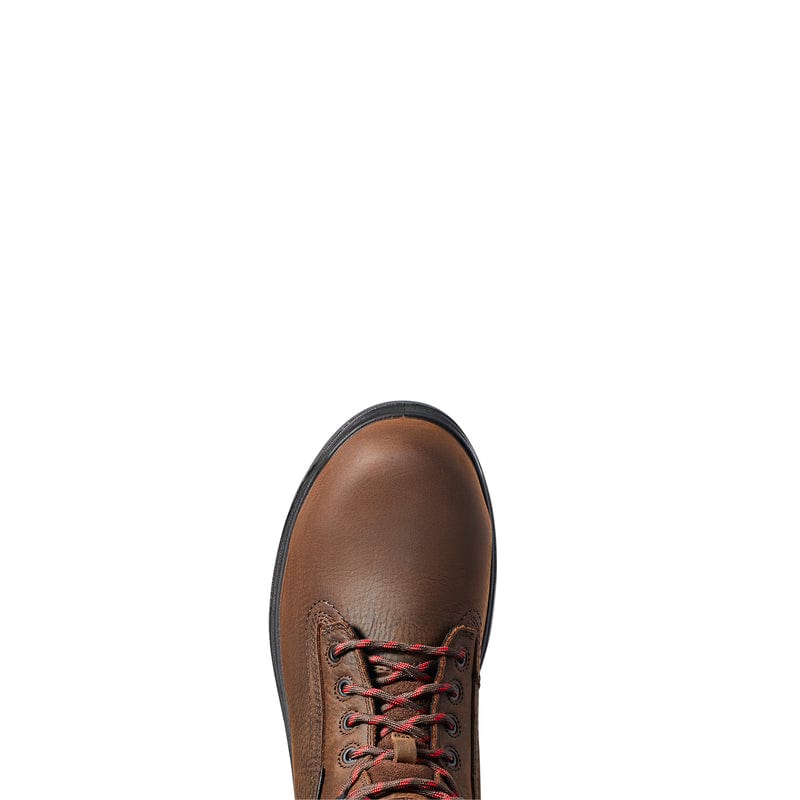 Ariat Men's Turbo Rich Brown Waterproof Carbon Toe Work Boots 10036739 - Image 4