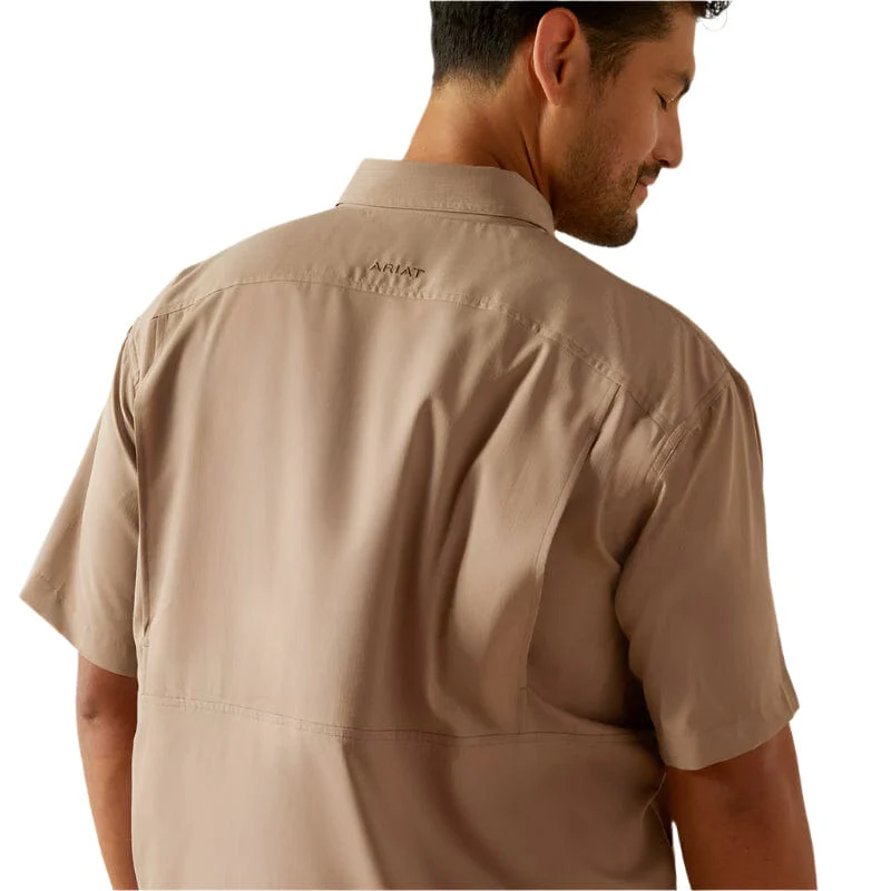 Ariat Men's VenTEK Taupe Classic Fit Shirt 10055244 - Image 5