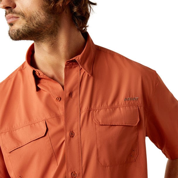 Ariat Men's VentTEK Outbound Baked Clay Button Down Shirt 10055119 - Image 3