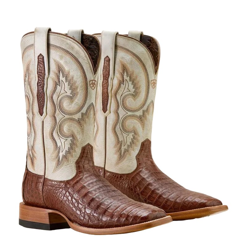 Ariat Men's Whiskey Caiman Belly Classic Callen Western Exotic Boot 10063773 - Image 3