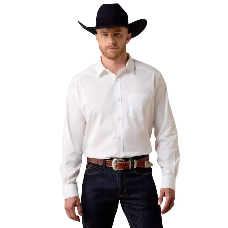 Ariat Men's White Everything Classic Fit Western Shirt 10072739