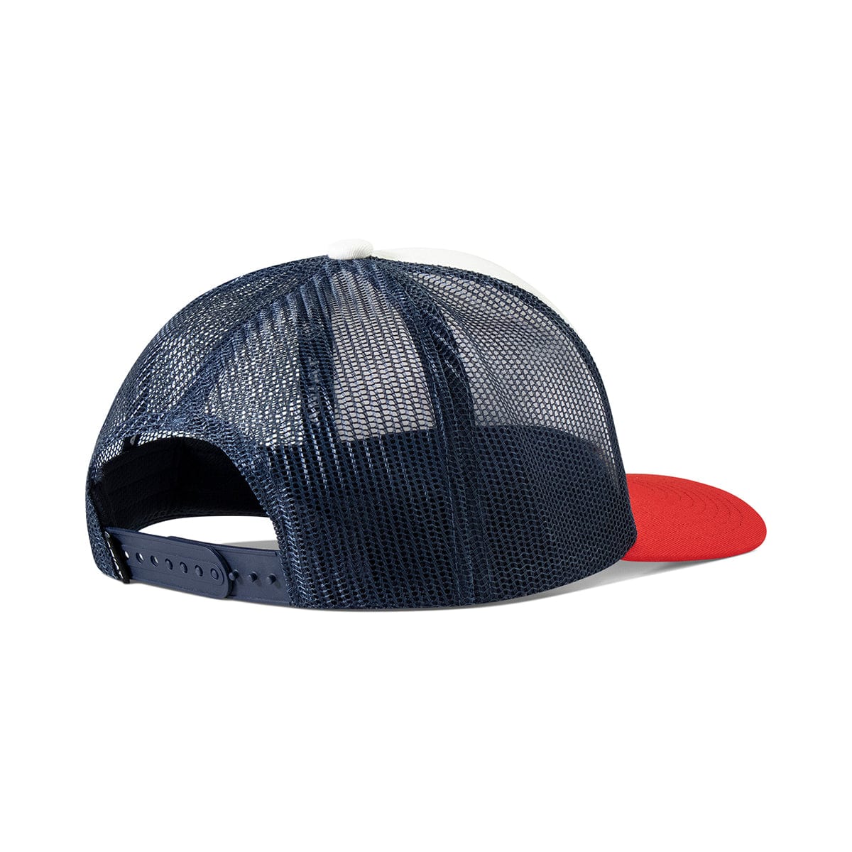 Ariat Men's White & Navy Oval Patch Snapback Ball Cap A3000877121 - Image 2