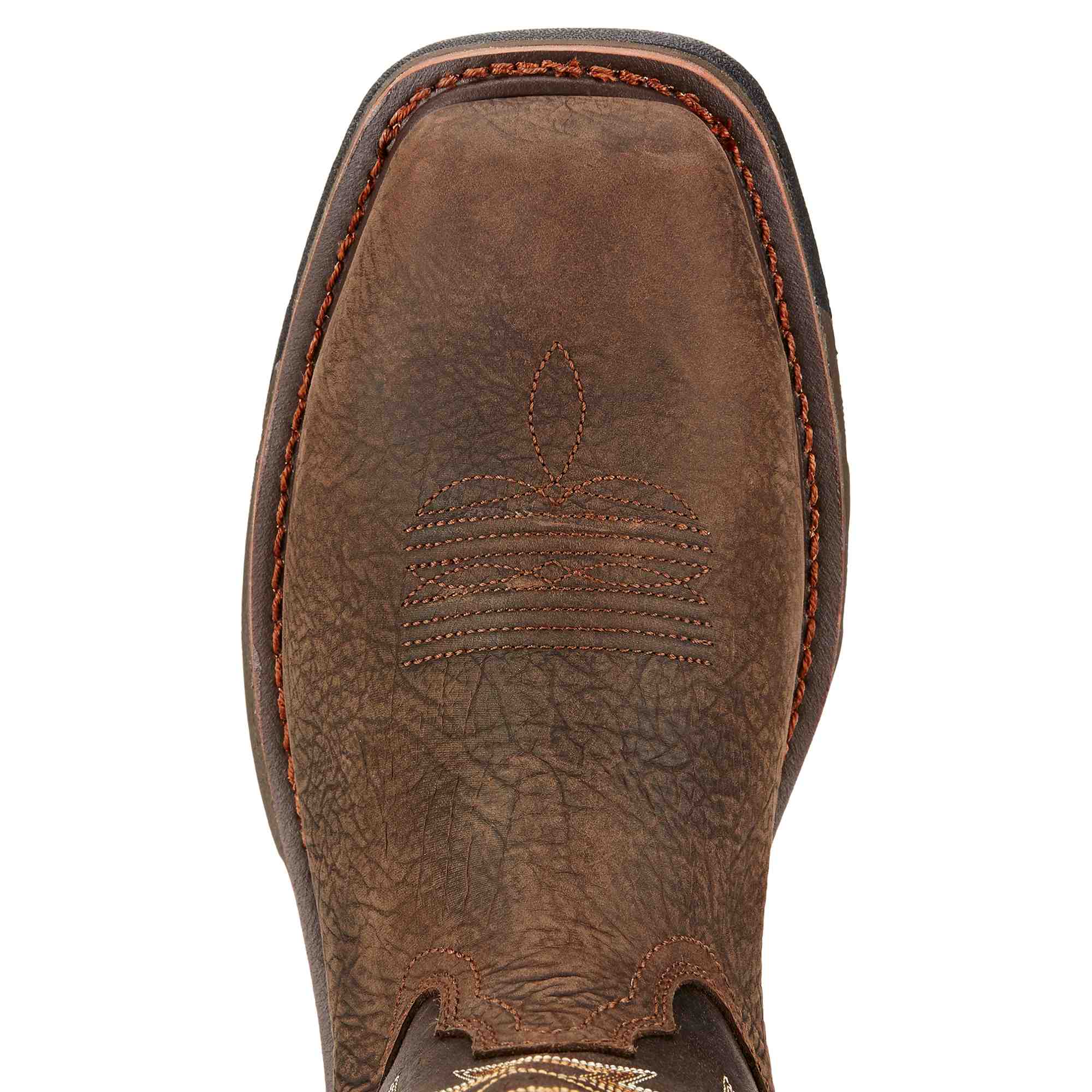 Ariat Men's WorkHog Bruin Brown Waterproof Composite Toe Work Boots 10017420 - Image 3