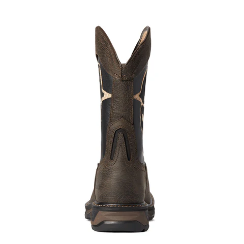 Ariat Men's WorkHog XT VentTEK Bold Iron Coffee Work Boots 10038427 - Image 6