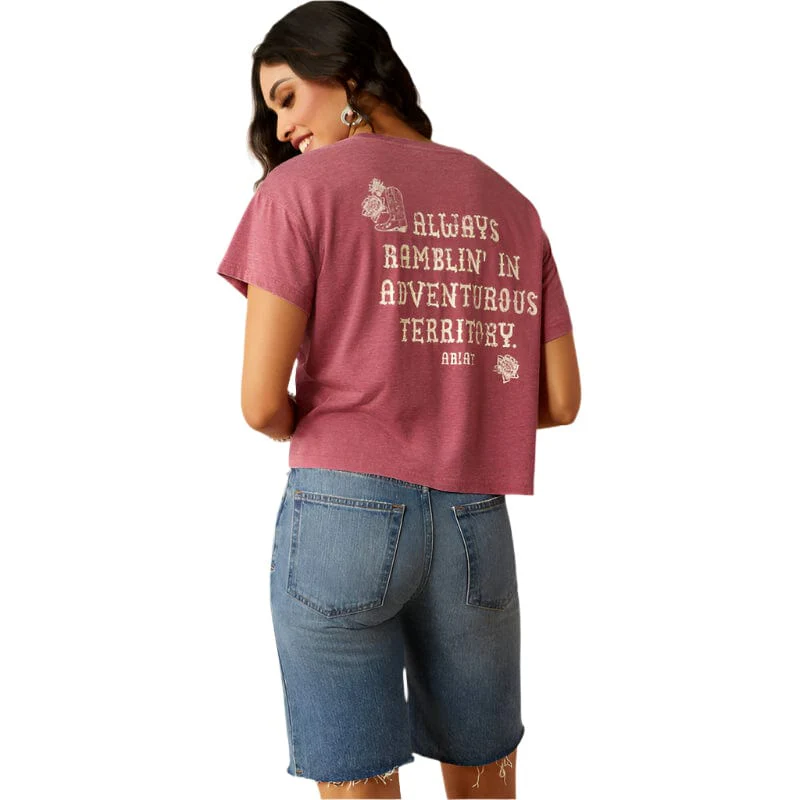 Ariat Women's Always Ramblin' T-Shirt 10055138 - Image 2
