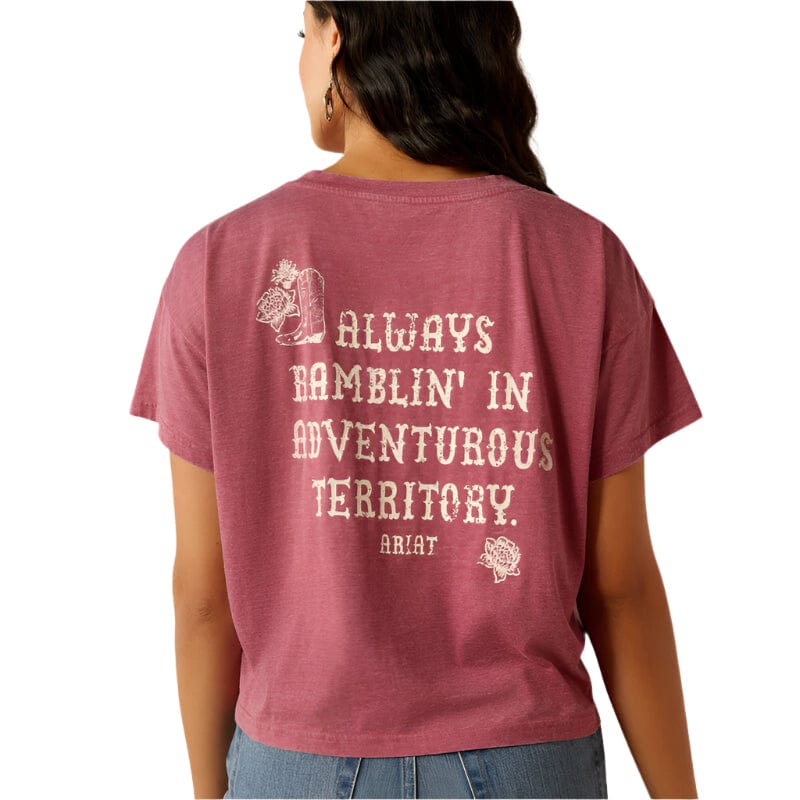 Ariat Women's Always Ramblin' T-Shirt 10055138 - Image 5