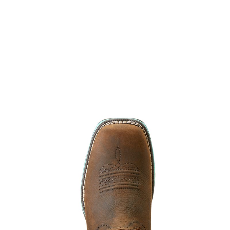 Ariat Women's Anthem Dark Roast Waterproof Square Toe Western Boot 10046862 - Image 4