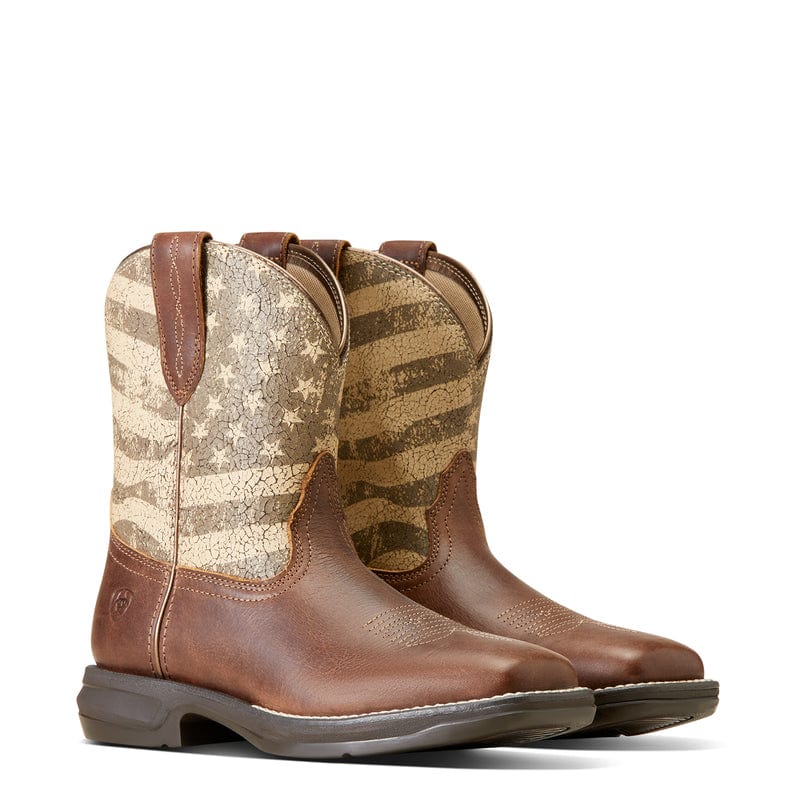 Ariat Women's Anthem Shortie Myra River Road Square Toe Western Boots 10046944 - Image 6