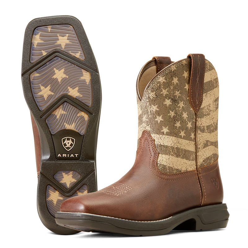 Ariat Women's Anthem Shortie Myra River Road Square Toe Western Boots 10046944 - Image 7
