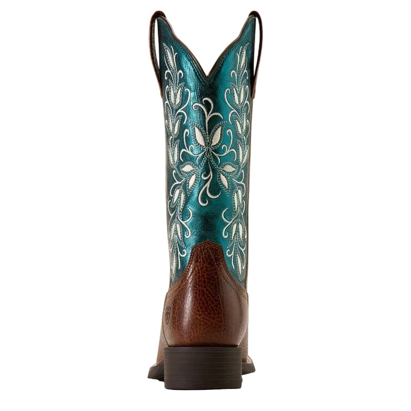 Ariat Women's Beasty Brown & Metallic Sea Round Up Western Boot 10074373 - Image 5