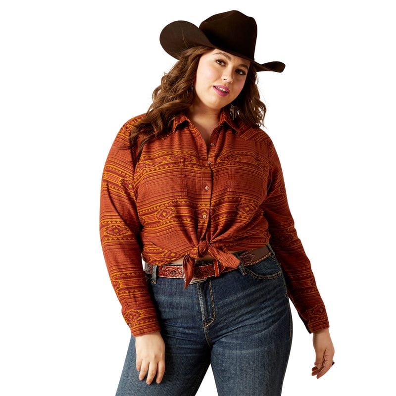Ariat Women's Billie Jean Canyon Long Sleeve Button Down Shirt 10046042 - Image 2