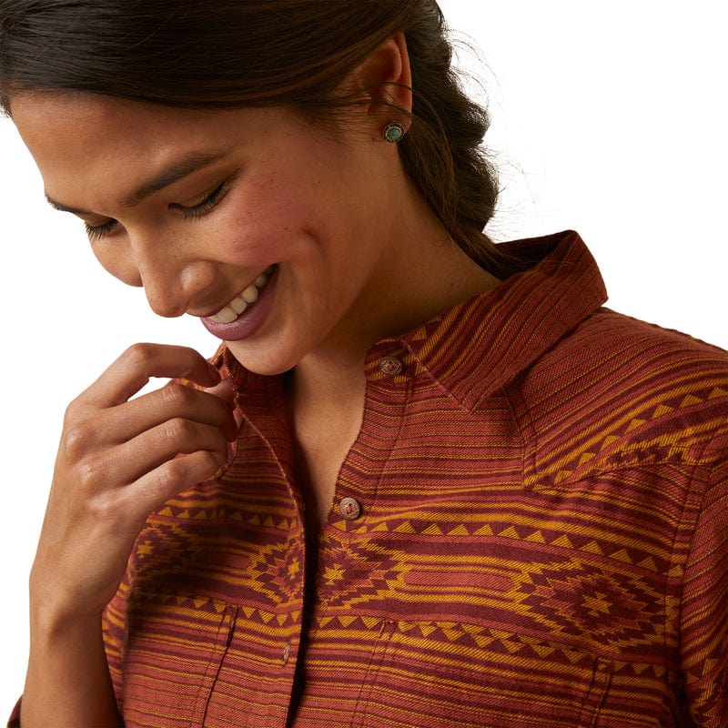 Ariat Women's Billie Jean Canyon Long Sleeve Button Down Shirt 10046042 - Image 3