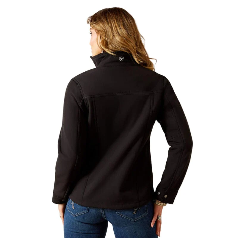 Ariat Women's Black Berber Back Softshell Jacket 10062258 - Image 2