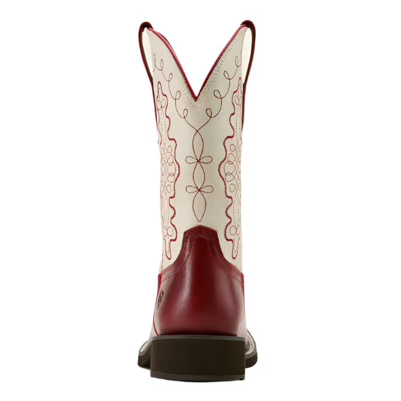 Ariat Women's Callie Cherry Red Western Boot 10061202 - Image 3